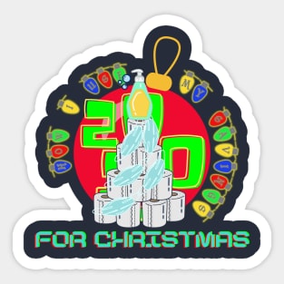 Quarantine Christmas 2020 Sticker